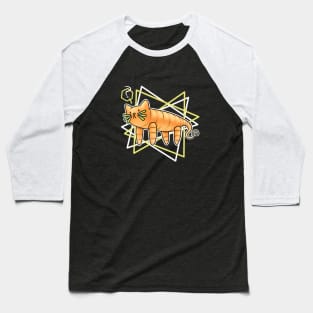 Carrot Cat Baseball T-Shirt